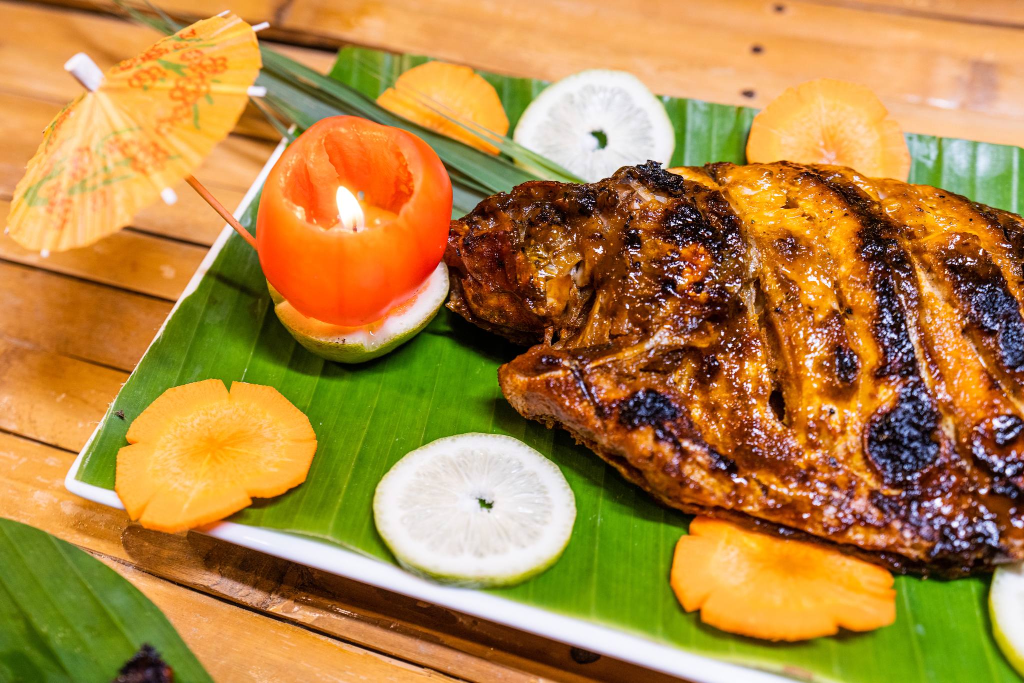 Fresh Kaptai lake fish at Fulbareng Restaurant